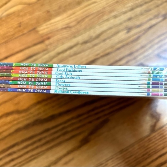 NEW 8 How To Draw Books Amazing Letters Mythical Creatures Cool Kids & More - Picture 6 of 9